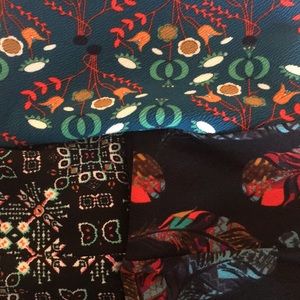 LulaRoe XL Cassie Pencil Skirt set of 3